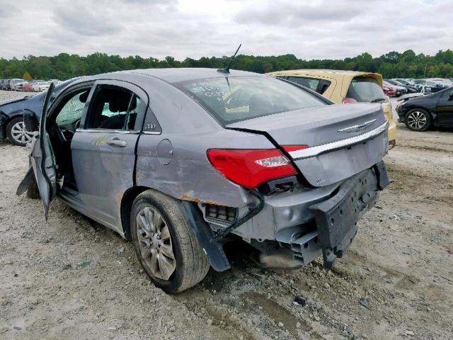 1C3CCBAB6EN143100 - 2014 CHRYSLER 200 LX SILVER photo 3