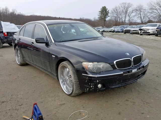 WBAHN83527DT66293 - 2007 BMW 750 BLACK photo 1