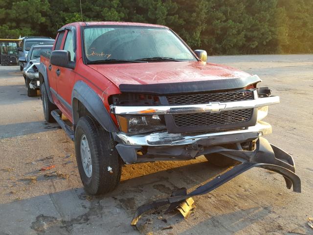 1GCDS136X68134171 - 2006 CHEVROLET COLORADO RED photo 1