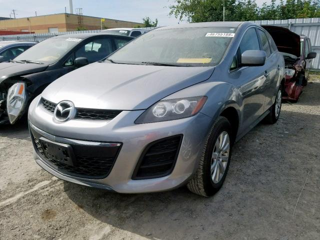 JM3ER2W52A0352760 - 2010 MAZDA CX-7 GRAY photo 2