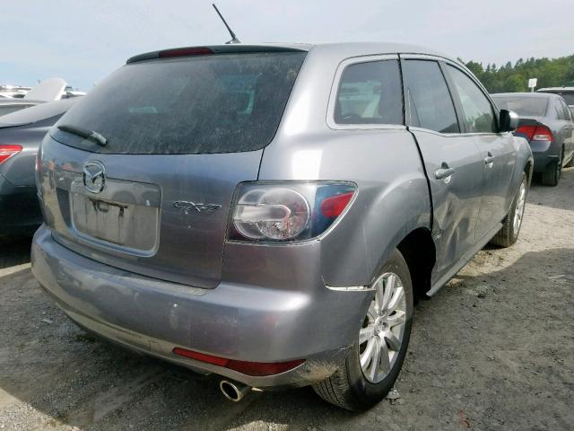 JM3ER2W52A0352760 - 2010 MAZDA CX-7 GRAY photo 4