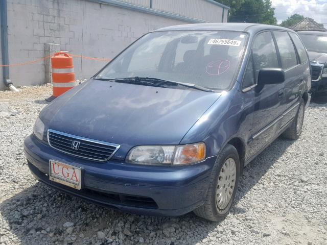 JHMRA1840SC012425 - 1995 HONDA ODYSSEY LX BLUE photo 2