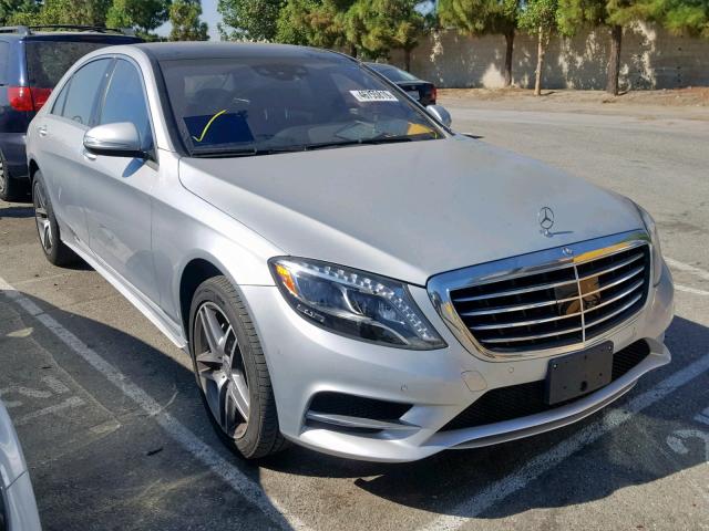 WDDUG8CB9EA021073 - 2014 MERCEDES-BENZ S 550 SILVER photo 1