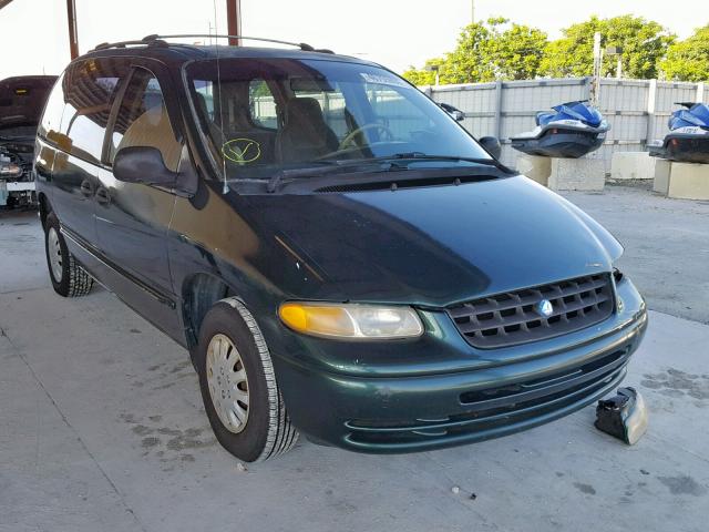 2P4FP2536VR443623 - 1997 PLYMOUTH VOYAGER GREEN photo 1