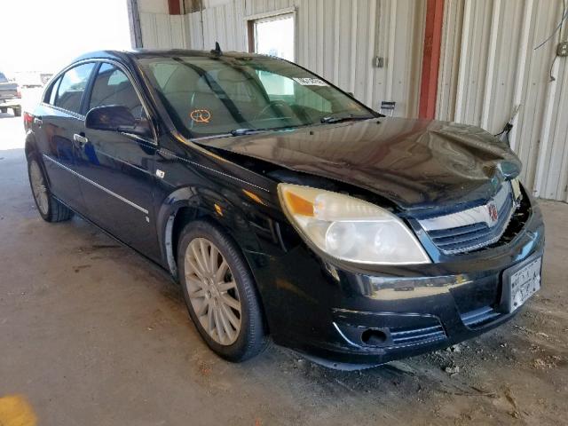 1G8ZV57727F195304 - 2007 SATURN AURA XR BLACK photo 1