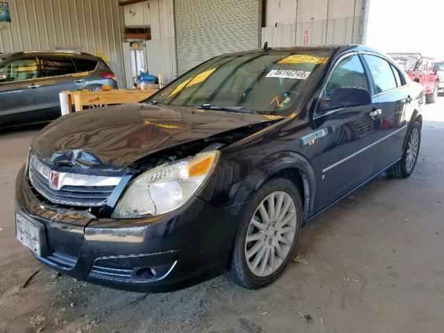 1G8ZV57727F195304 - 2007 SATURN AURA XR BLACK photo 2