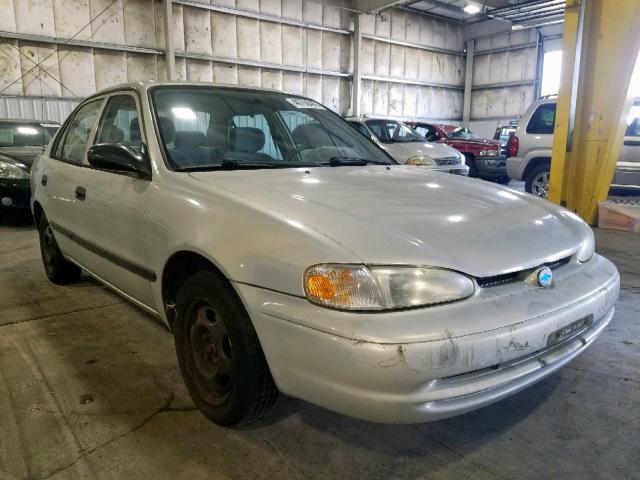 1Y1SK52801Z448931 - 2001 CHEVROLET GEO PRIZM 银色 照片 1
