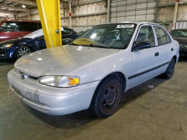 1Y1SK52801Z448931 - 2001 CHEVROLET GEO PRIZM 银色 照片 2