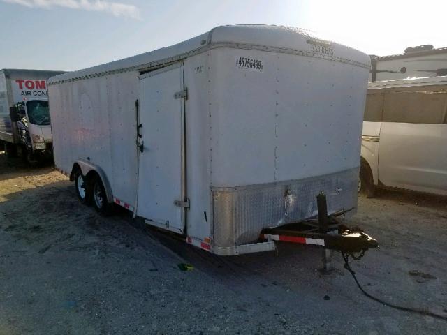 5GLBE2023CC000304 - 2012 EXPR TRAILER WHITE photo 1