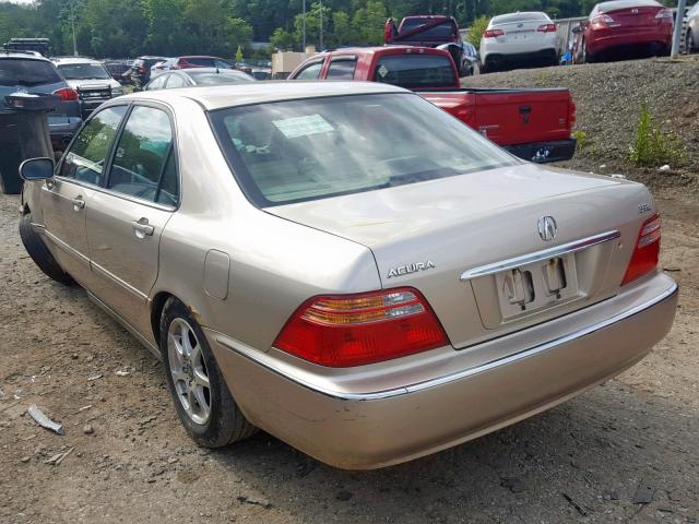 JH4KA9659YC002108 - 2000 ACURA 3.5RL BEIGE photo 3