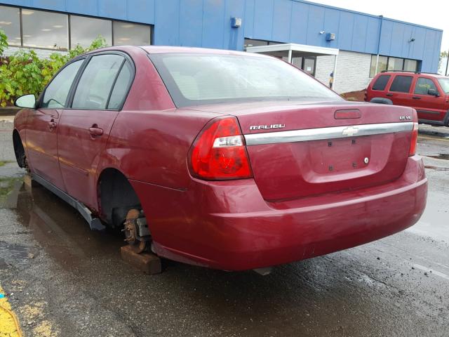 1G1ZT52874F136846 - 2004 CHEVROLET MALIBU LS წითელი ფოტო 3
