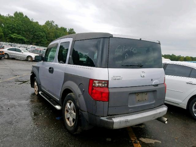 5J6YH28573L012442 - 2003 HONDA ELEMENT EX GRAY photo 3