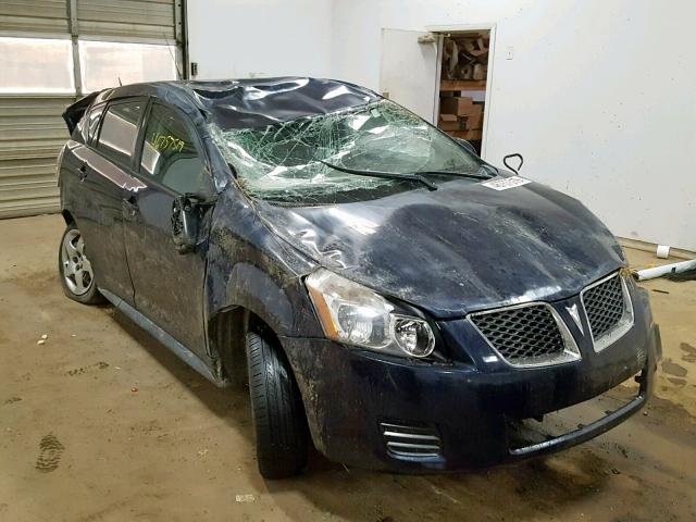 5Y2SP6E85AZ409940 - 2010 PONTIAC VIBE BLUE photo 1