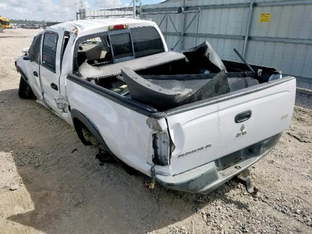 1Z7HC38KX6S540359 - 2006 MITSUBISHI RAIDER DUR WHITE photo 3