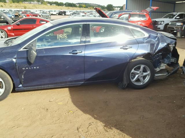 1G1ZB5ST1HF221579 - 2017 CHEVROLET MALIBU LS 蓝色 照片 9