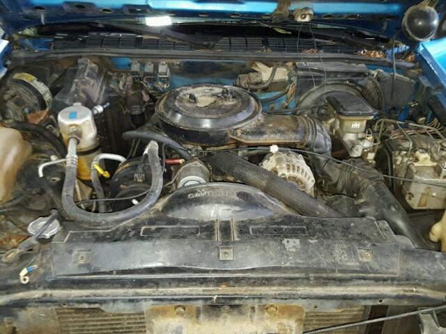 1GTCS14Z2RK514617 - 1994 GMC SONOMA BLUE photo 7