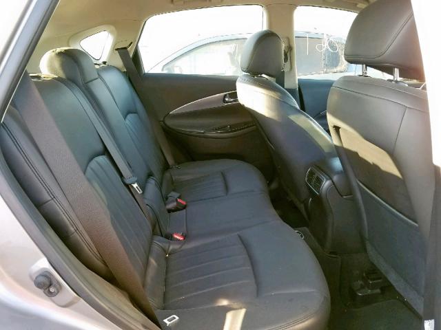 JNKAJ09F88M357860 - 2008 INFINITI EX35 BASE SILVER photo 6
