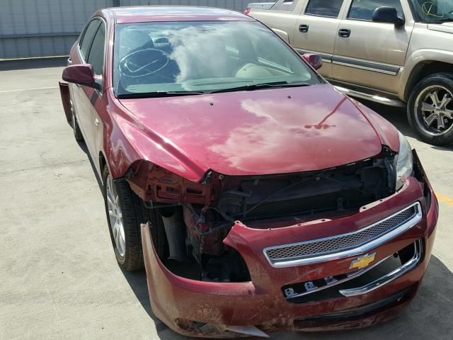 1G1ZK57768F206118 - 2008 CHEVROLET MALIBU LTZ მუქწითელი ფოტო 1