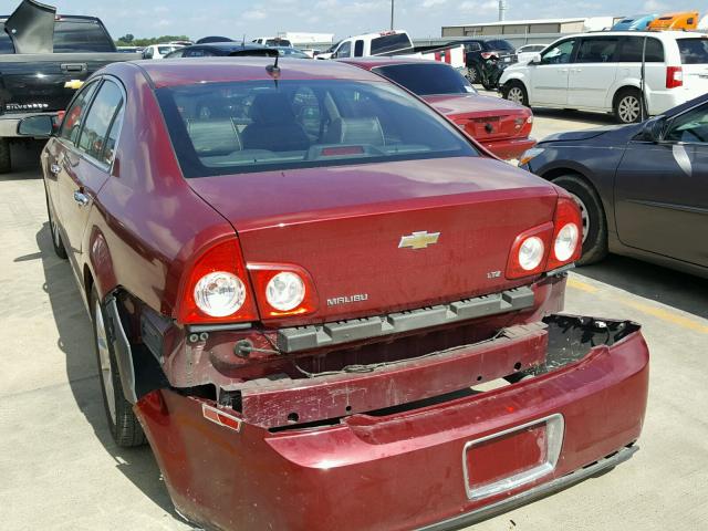 1G1ZK57768F206118 - 2008 CHEVROLET MALIBU LTZ მუქწითელი ფოტო 3