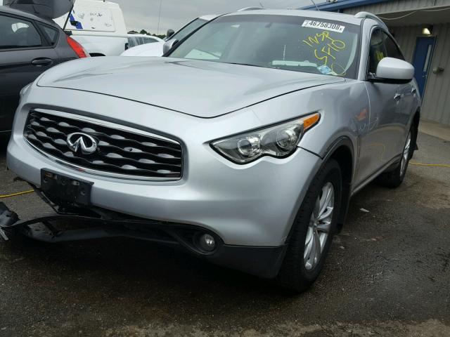 JN8AS1MW1AM850737 - 2010 INFINITI FX35 SILVER photo 2