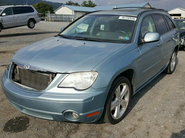 2A8GM68X38R656842 - 2008 CHRYSLER PACIFICA T BLUE photo 2