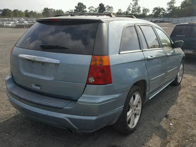 2A8GM68X38R656842 - 2008 CHRYSLER PACIFICA T BLUE photo 4