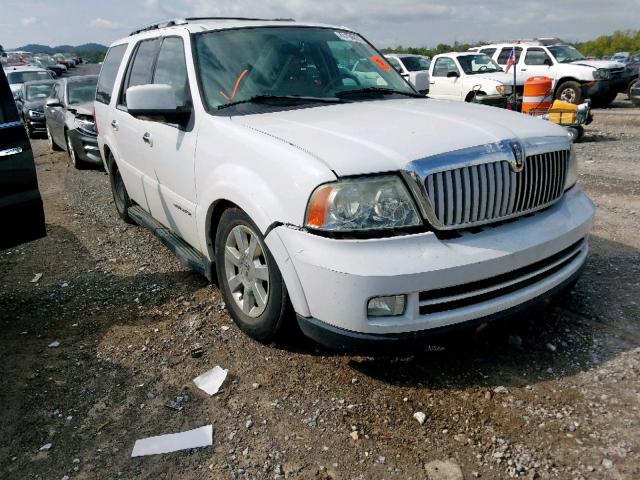 5LMFU275X5LJ22049 - 2005 LINCOLN NAVIGATOR WHITE photo 1