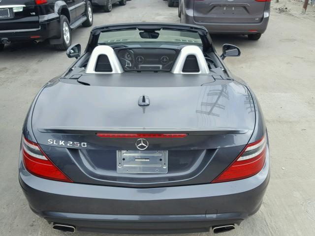 WDDPK4HA5EF076899 - 2014 MERCEDES-BENZ SLK 250 GRAY photo 9