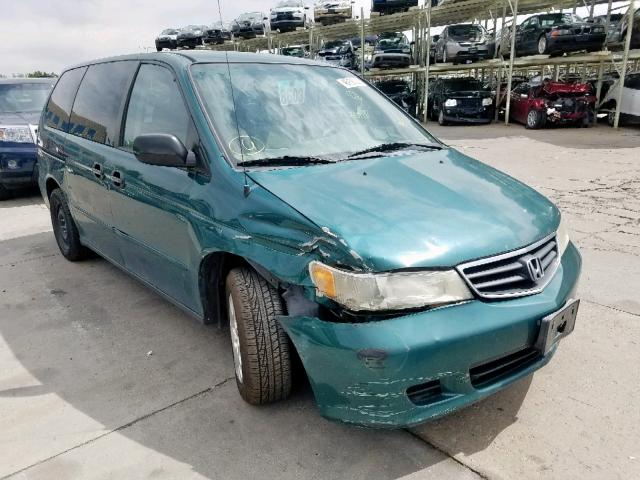 5FNRL18552B012461 - 2002 HONDA ODYSSEY LX GREEN photo 1