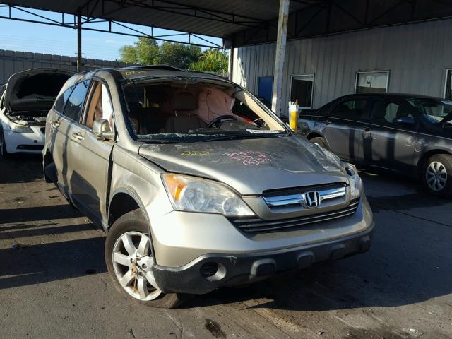 JHLRE38758C012556 - 2008 HONDA CR-V EXL GOLD photo 1