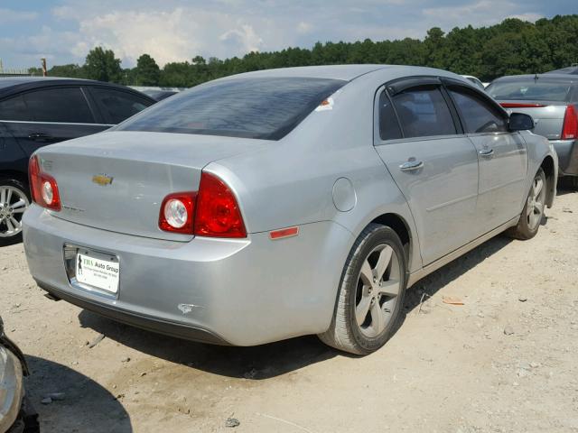 1G1ZC5E08CF277574 - 2012 CHEVROLET MALIBU 1LT ვერცხლისფერი ფოტო 4
