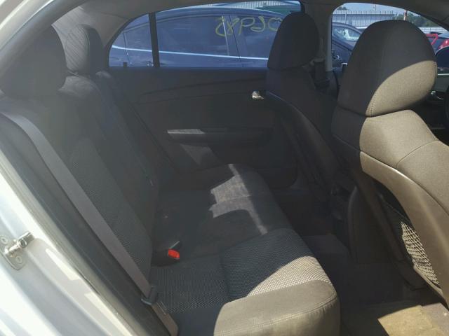 1G1ZC5E08CF277574 - 2012 CHEVROLET MALIBU 1LT ვერცხლისფერი ფოტო 6