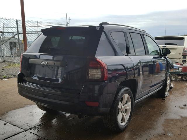 1C4NJCBB3ED856671 - 2014 JEEP COMPASS SP 蓝色 照片 4