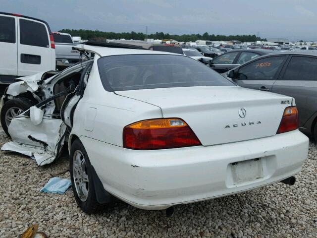 19UUA56701A023162 - 2001 ACURA 3.2TL WHITE photo 3