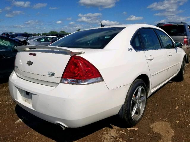 2G1WD58C769173726 - 2006 CHEVROLET IMPALA SUP 白色 照片 4