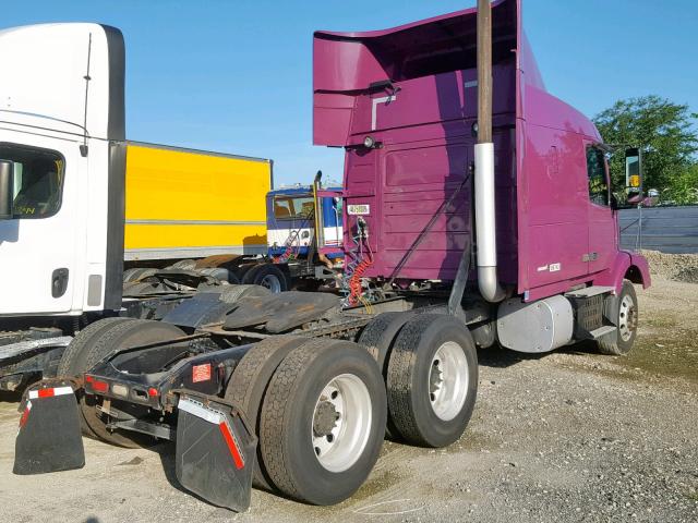 4V4MC9DG9CN541029 - 2012 VOLVO VN VNM PURPLE photo 4