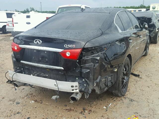 JN1BV7AP0FM331325 - 2015 INFINITI Q50 BASE BLACK photo 3