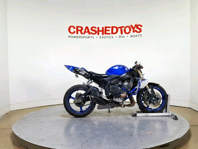 JS1GN7DA162103415 - 2006 SUZUKI GSX-R600 K BLUE photo 1