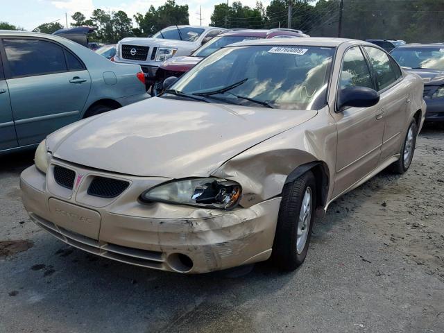 1G2NF52E54M601045 - 2004 PONTIAC GRAND AM S TAN photo 2