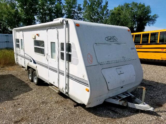 4WY200M2011077165 - 2001 TRAIL KING TRAILER WHITE photo 1