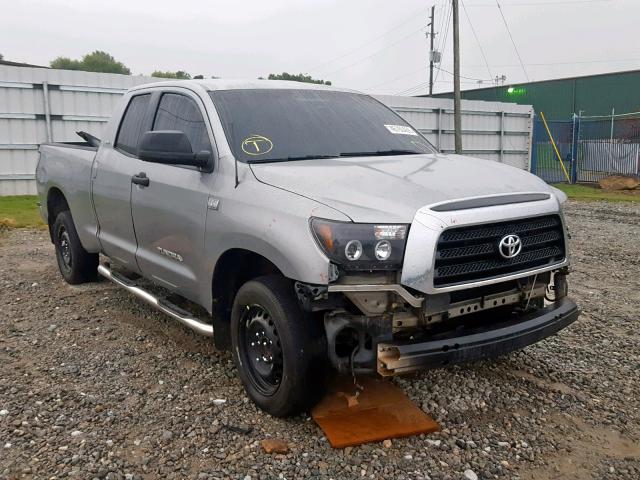 5TBRT54128S460373 - 2008 TOYOTA TUNDRA DOU SILVER photo 1