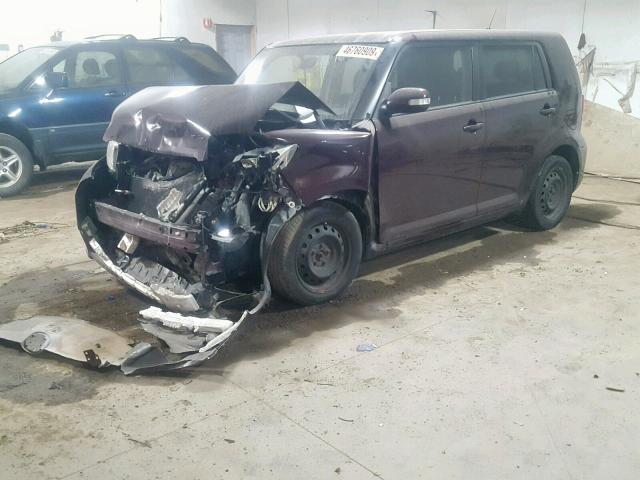 JTLZE4FE7C1144618 - 2012 TOYOTA SCION XB 勃艮第红 照片 2