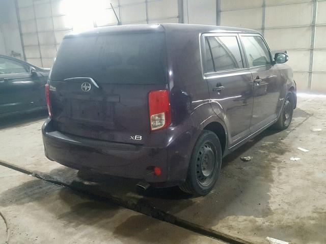 JTLZE4FE7C1144618 - 2012 TOYOTA SCION XB 勃艮第红 照片 4