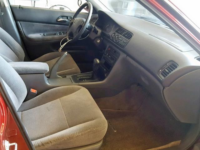 1HGCD5637TA045324 - 1996 HONDA ACCORD LX BURGUNDY photo 5