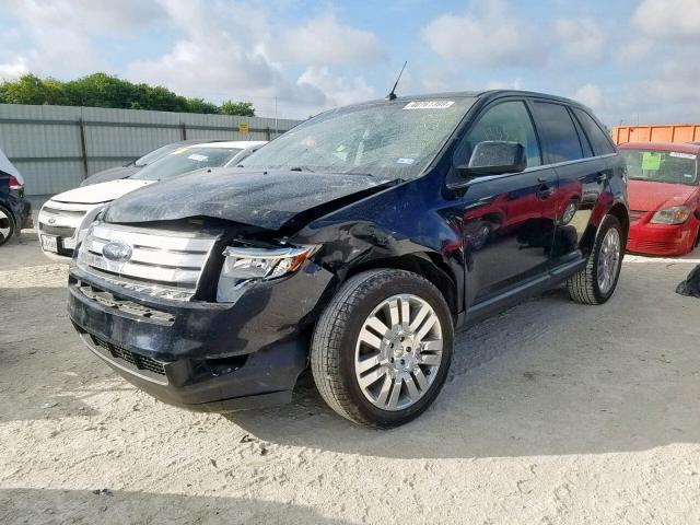 2FMDK39C78BA62978 - 2008 FORD EDGE LIMIT BLACK photo 2