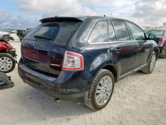 2FMDK39C78BA62978 - 2008 FORD EDGE LIMIT BLACK photo 4