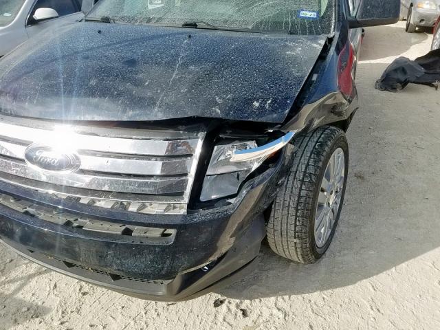 2FMDK39C78BA62978 - 2008 FORD EDGE LIMIT BLACK photo 9