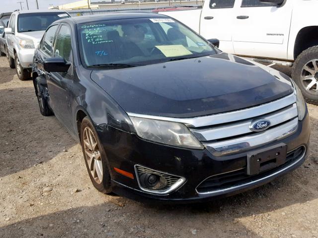 3FAHP0JA6AR173678 - 2010 FORD FUSION SEL BLACK photo 1