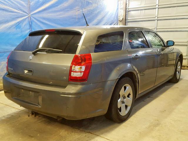 2D4FV47TX8H223420 - 2008 DODGE MAGNUM CHARCOAL photo 4