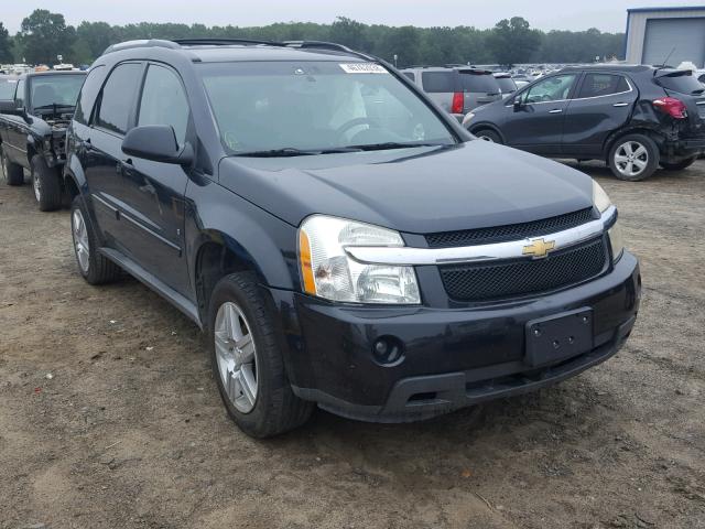 2CNDL63F896252154 - 2009 CHEVROLET EQUINOX LT BLACK photo 1